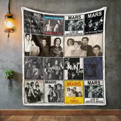 Mars Album Covers Quilt Blanket and Home Decor