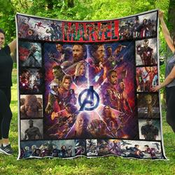 Marvel Avengers Endgame Premium While Quilt and Home Decor
