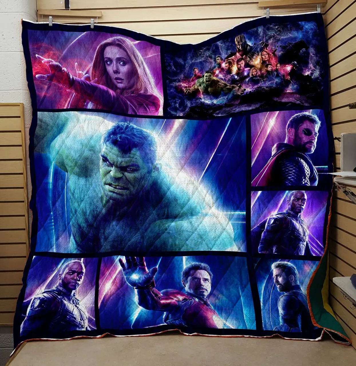 Marvel Avengers Thanos Quilt and Home Decor