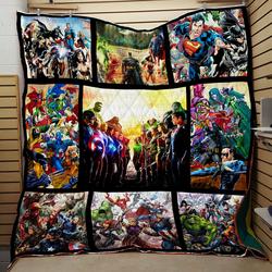 Marvel Comic Quilt Fabric and Home Decor