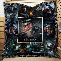 Marvel Venom Quilt Blanket Mvn01  Quilt and Home Decor