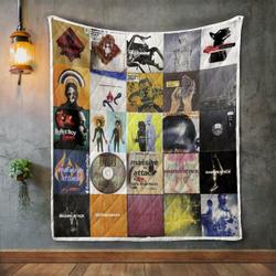 Massive Attack Album Covers Quilt Blanket and Home Decor
