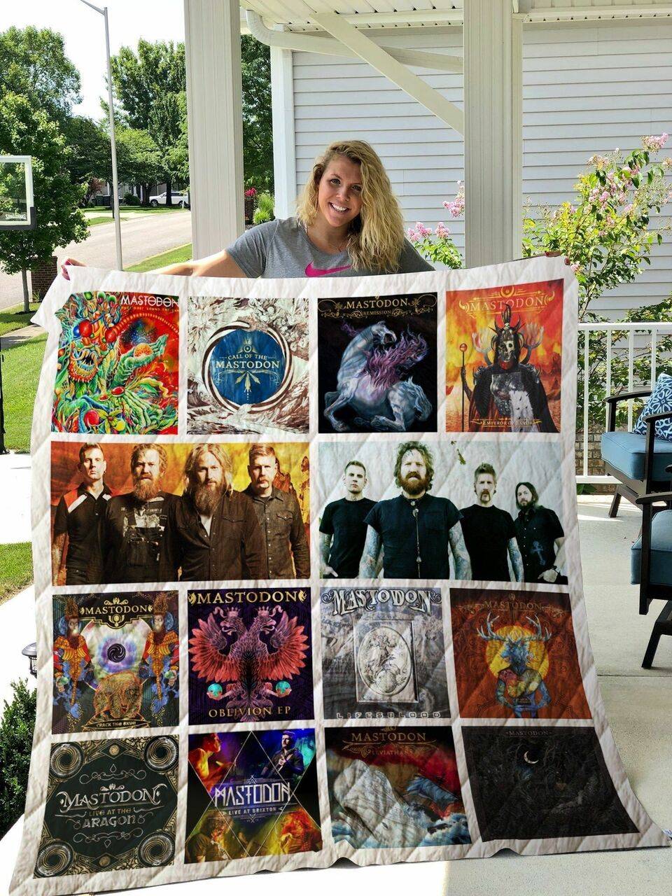 Mastodon Albums Quilt Blanket For Fans and Home Decor