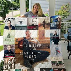 Matthew West Quilt Blanket and Home Decor