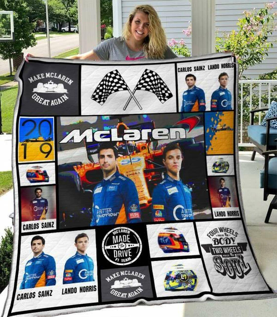 Mc Laren Quilt Blanket B110614 Quilt and Home Decor