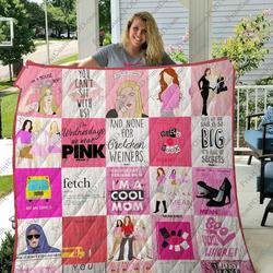 Mean Girls T Shirt Quilt Blanket For Fans and Home Decor