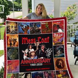 Meat Loaf Quilt Blanket I1D2 and Home Decor