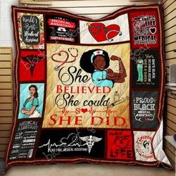 Medical Assistant Cl18100439Mdq Quilt Blanket and Home Decor