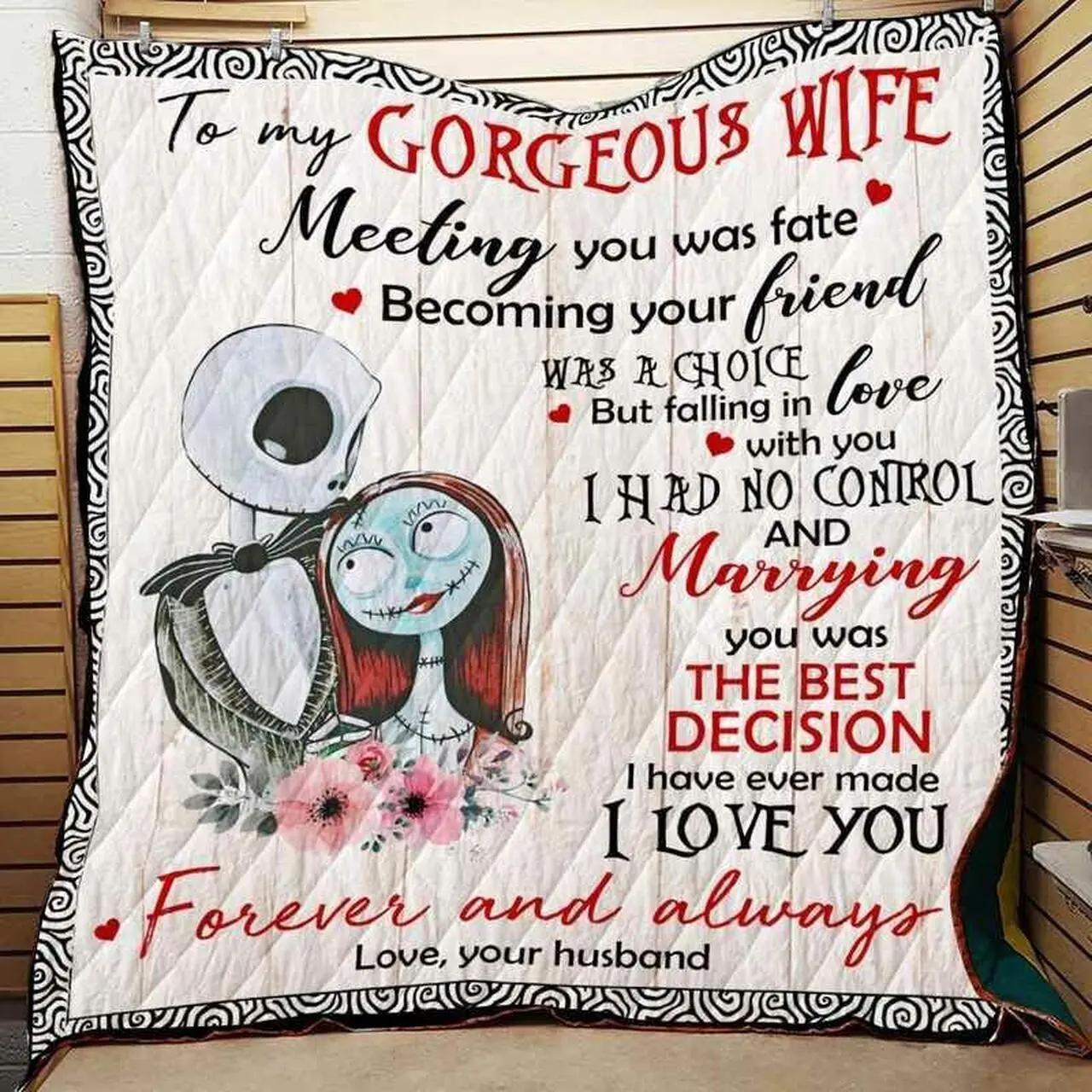 Meeting You Was Fate Nh Blanket Quilt and Home Decor