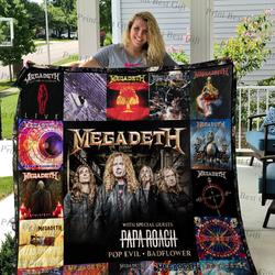 Megadeth Albums Cover Poster Quilt and Home Decor