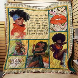 Melanin Magic Quilt Quilt Blanket Dhc150120799Td and Home Decor