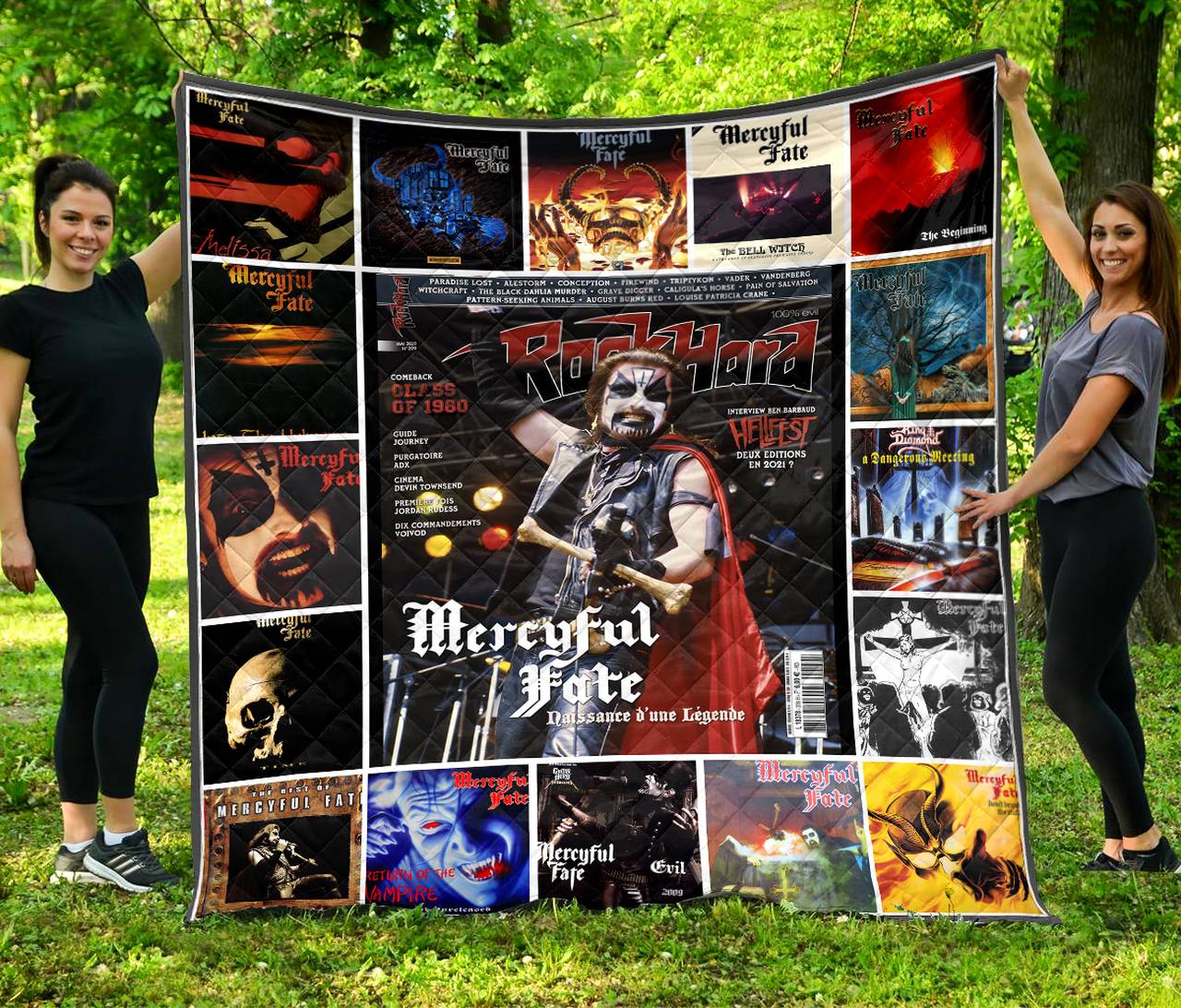 Mercyful Fate Albums Cover Poster Quilt 4 and Home Decor