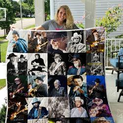 Merle Haggard Quilt Blanket 01108 and Home Decor