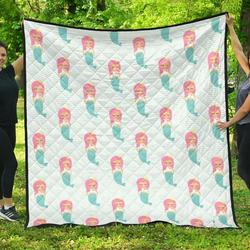 Mermaid Cl12100440Mdq Quilt Blanket and Home Decor