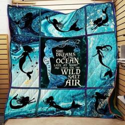 Mermaid Hur Quilt Bevrnv and Home Decor