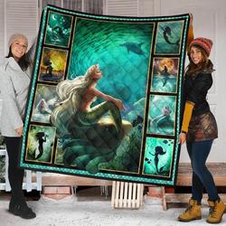 Mermaid Quilt Blanket Dhc09121496Dd and Home Decor