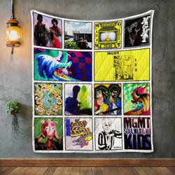 Mgmt Album Covers Quilt Blanket and Home Decor