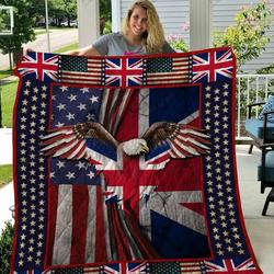 MHQNUOC103 America - UK Quilt Blanket and Home Decor