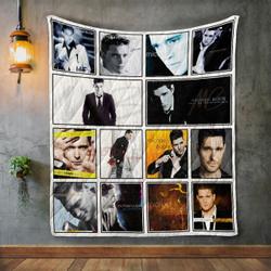 Michael Bubl Quilt Blanket and Home Decor