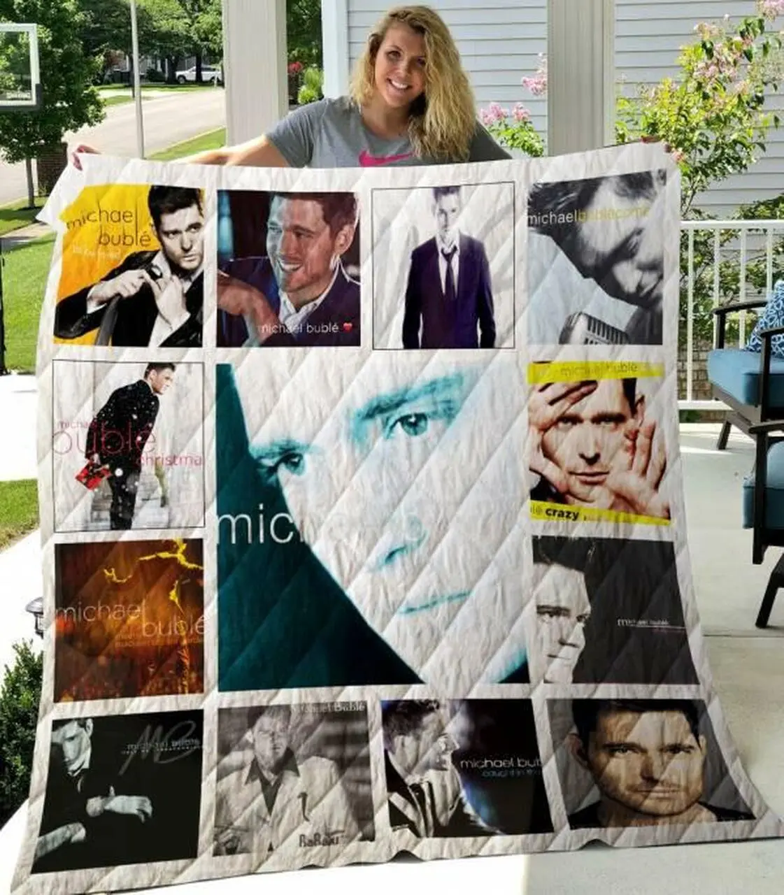 Michael Bubl Quilt Blanket Limited Quilt Blanket and Home Decor
