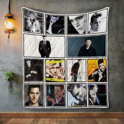 Michael Buble Album Covers Quilt Blanket and Home Decor