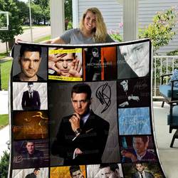 Michael Buble Quilt Blanket 01 and Home Decor