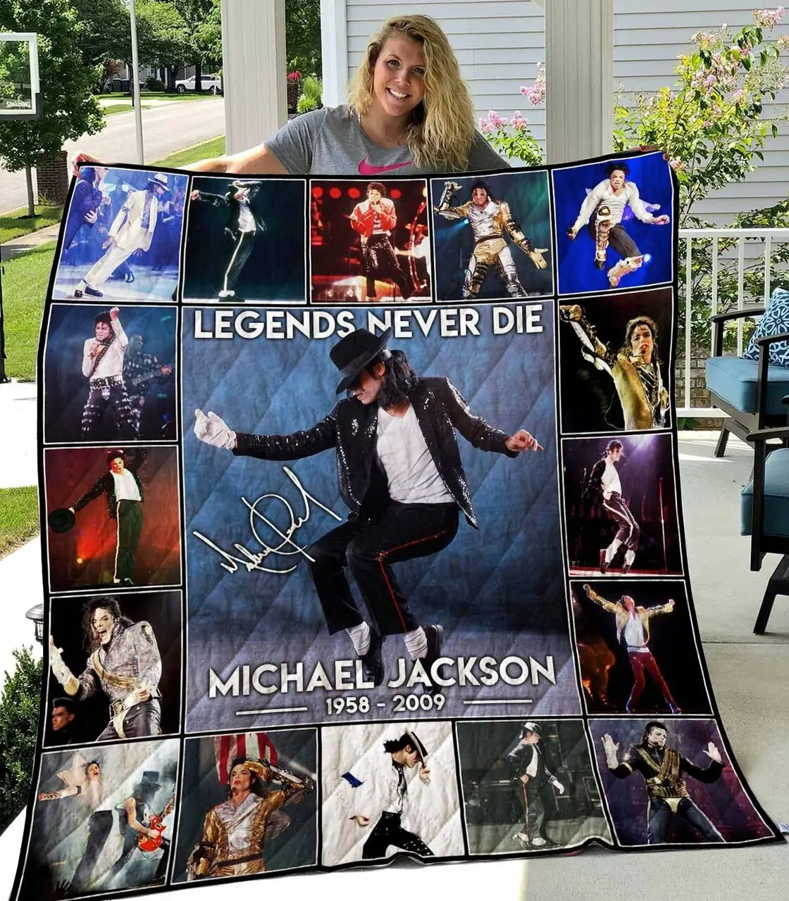 Michael Jackson New Quilt Blanket and Home Decor
