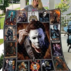Michael Myers Vr4 H89  Quilt Blanket and Home Decor