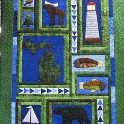 Michigan Cla290683 Quilt Blanket and Home Decor