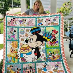Mickey Egg Easter Day Quilt  Quilt and Home Decor