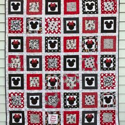 Mickey Mouse Quilt Blanket  Quilt and Home Decor