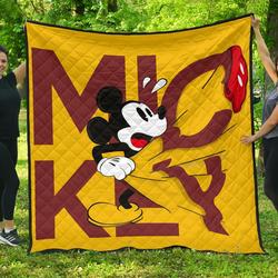 Mickey  Premium Quilt  Quilt and Home Decor