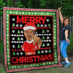Mike Tyson Quilt Blanket and Home Decor