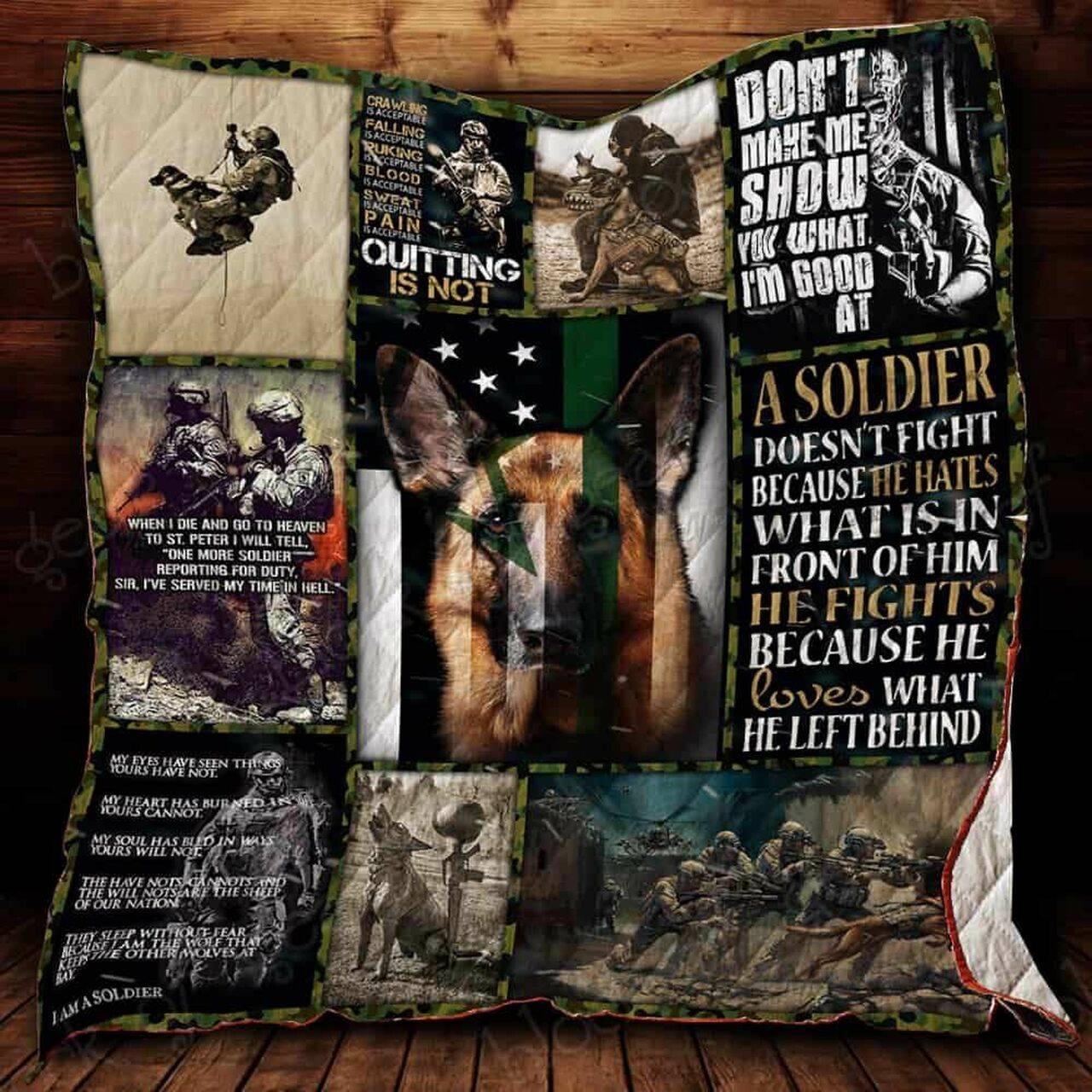 Military Of The United States Cl22100353Mdq Quilt Blanket and Home Decor