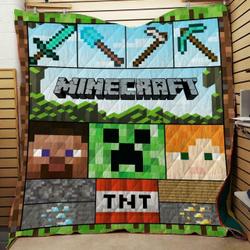 Minecraft Quilt 1 Design By Exrain and Home Decor