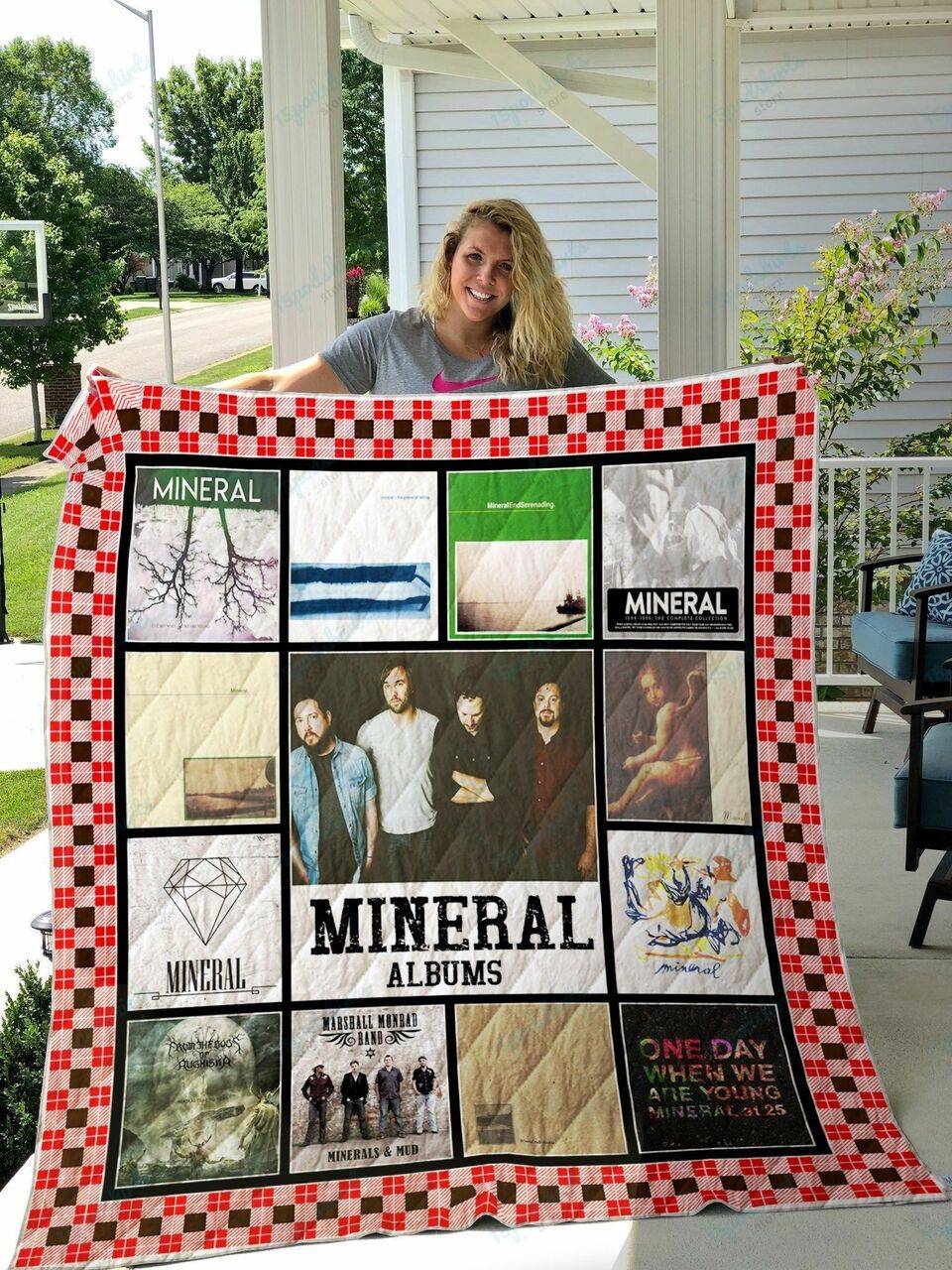 Minerals Quilt Blanket and Home Decor