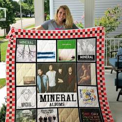 Minerals Quilt Blanket and Home Decor