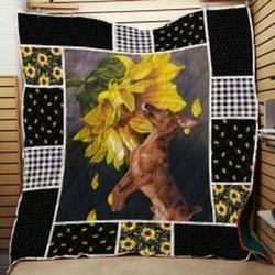 Miniature Pinscher Quilt Blanket Lukknb Dhc0301670Dd and Home Decor