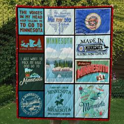 Minnesota Cl14100329Mdq Quilt Blanket and Home Decor