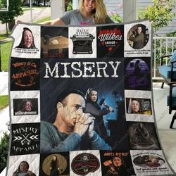 Misery Quilt Blanket  Limited Quilt Blanket and Home Decor