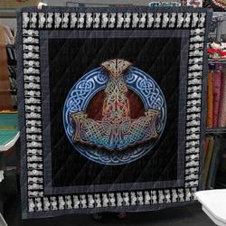 Mjolnir Viking Cl2100328Mdq Quilt Blanket and Home Decor