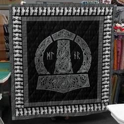 Mjolnir Viking Cl2100329Mdq Quilt Blanket and Home Decor