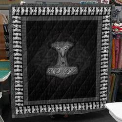 Mjolnir Viking Cl2100330Mdq Quilt Blanket and Home Decor