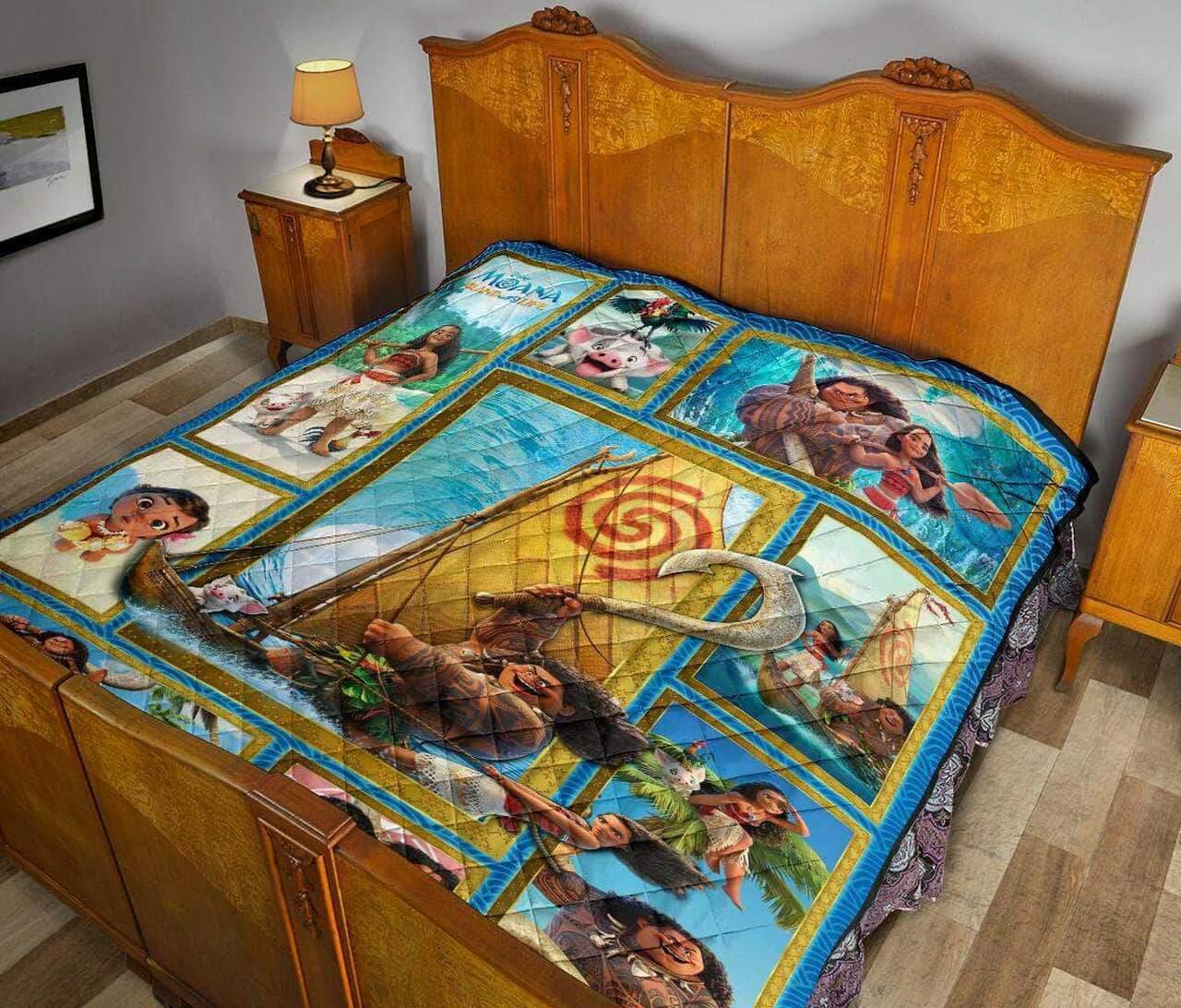 Moana Premium Quilt Quilt and Home Decor
