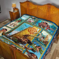 Moana  Premium Quilt  Quilt and Home Decor