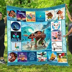 Moana  Quilt Blanket and Home Decor