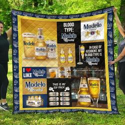 Modelo Especial Funny Gift For Beer Lover Quilt and Home Decor