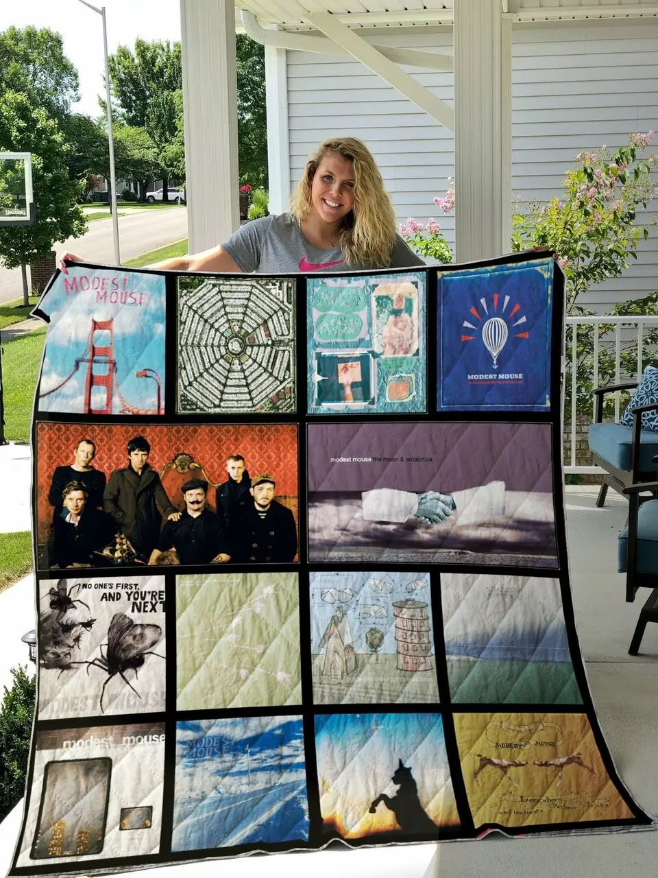 Modest Mouse Quilt Blanket For Fans New Arrival and Home Decor