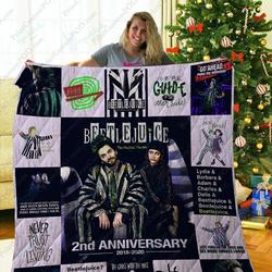 Mofi Beetlejuice Quilt Blanket Ver 1 and Home Decor