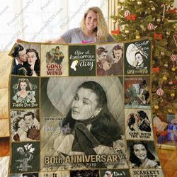 Mofi Gone With The Wind Quilt Blanket and Home Decor